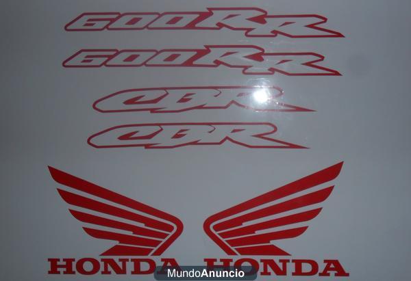 kit pegatina honda cbr 600 sticker adhesivo vinilo personalizado