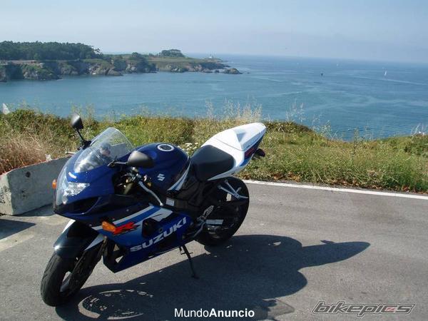 Vendo Suzuki GSX-R 600 2005. AZUL Y BLANCA