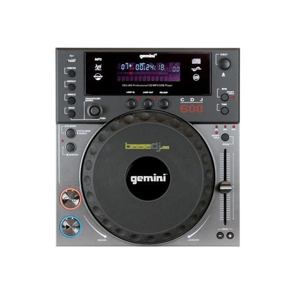 REPRODUCTOR MP3 DOBLE CD GEMINI CDX-2410  - - -  BASEDJ MALAGA