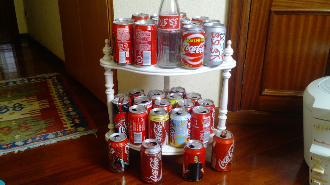 Latas coca-cola del mundo