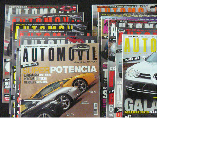 AUTOMOVIL: los 12 números de 2004, 2005 y 2006