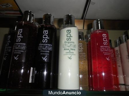 vendo productos spa chocoterapia