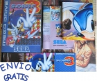 SONIC 3 + 2 SUPER POSTERS BUEN ESTADO -SEGA MEGA DRIVE- PAL ESPAÑOL - mejor precio | unprecio.es