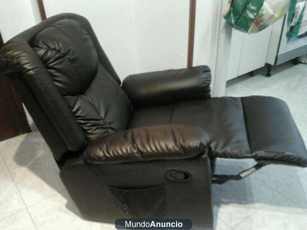 VENDO SILLÓN DE CUERO AUTOMASAJE