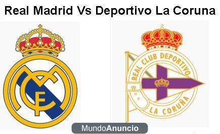 MEJOR QUE TAQUILLA!! REAL MADRID-DEPORTIVO CORUÑA. 1º ANFITEATRO