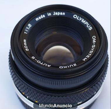 Objetivo Olympus Zuiko Om 50mm para DSLR