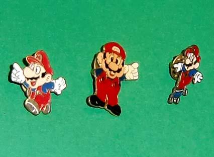 Vendo Lote de 3 Pins Super Mario Bros