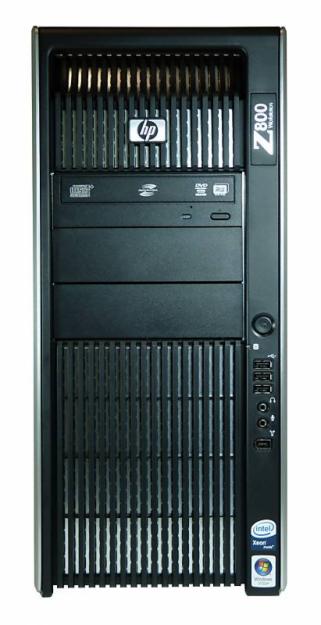 HP Z800 2 x W5580 3.2GHz QC Xeons 12GB 250GB RAID W7 64