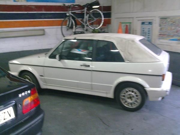 VOLKSWAGEN GOLF CABRIO    KARMAN