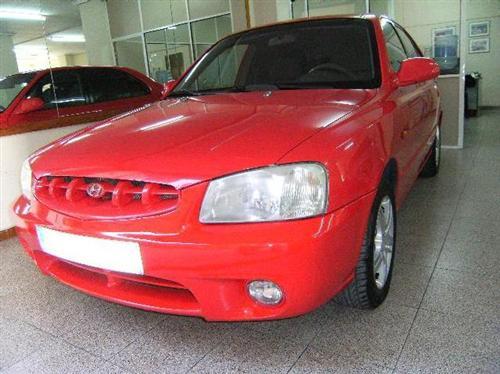 HYUNDAI ACCENT ROJO 1.3 GLS PERFECTO ESTADO AÑO 2000