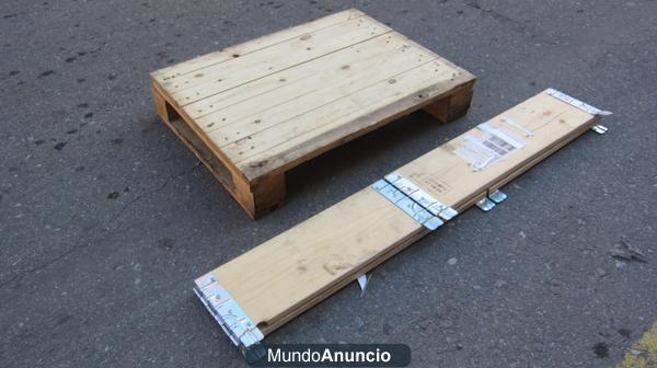 Aros y cercho de Madera Plegables para Palets, Remontables de 600x800