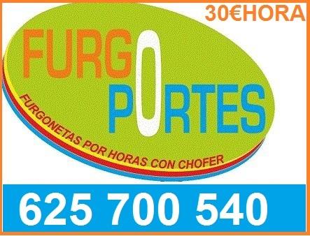 Portes en aluche  62-57x00+5:40 furgoneta+ mozo 40€/h