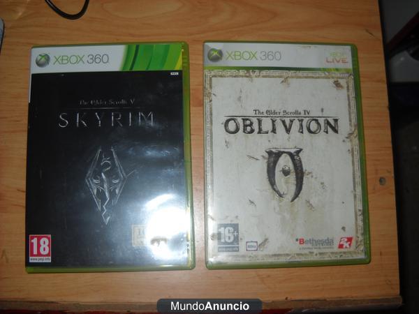 Skyrim + Oblivion Xbox