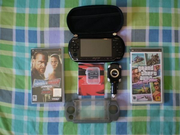 vendo accesorios y juegos para psp