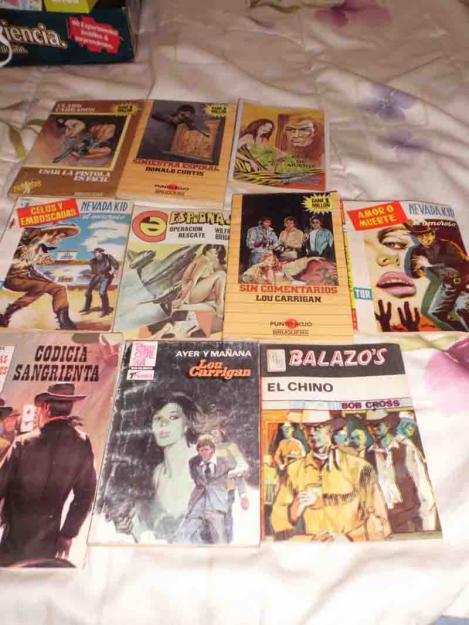 VENDO  LOTE DE 10 NOVELAS DEL OESTE