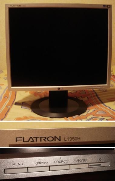 Vendo Monitor LG FLATRON L1950H de 19 pulgadas