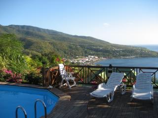 Casa rural : 2/6 personas - piscina - vistas a mar - bouillante  basse terre  guadalupe