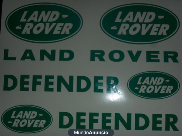 kit pegatina land rover defender coche todoterreno 4x4 sticker adhesivo vinilo personalizado