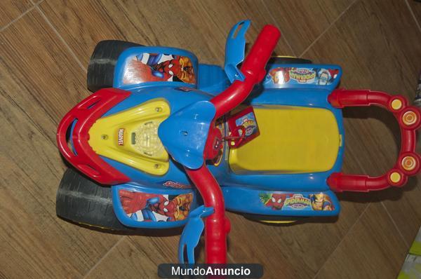 Vendo quad electrico infantil  de spiderman