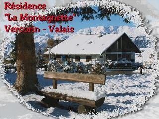 Apartamento en chalet : 2/6 personas - vercorin  valais  suiza