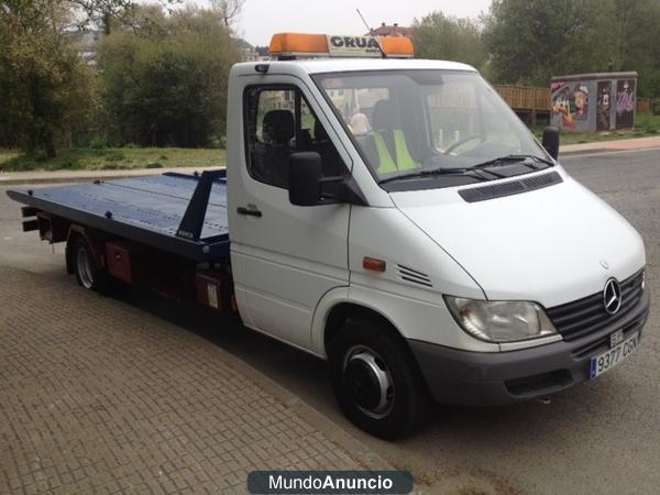 Mercedes Sprinter grua portavehiculos portacoches