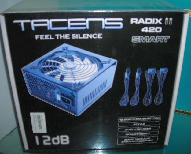 Fuente alimentacion tacens radix ii420w smart totalmente nueva a estrenar