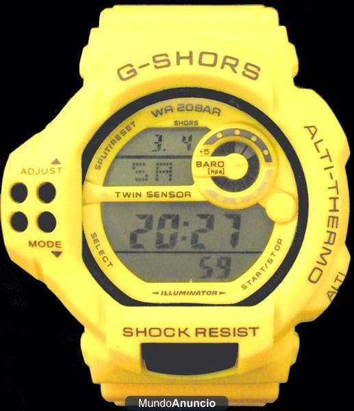 Reloj original G*OFFSHORE DIVER YELLOW*50mm XL CK