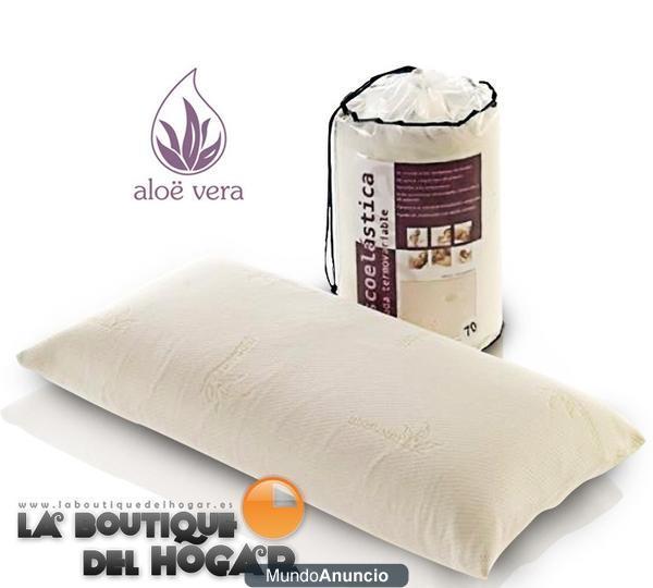 Almohada Viscoelástica con tratamiento Aloe Vera