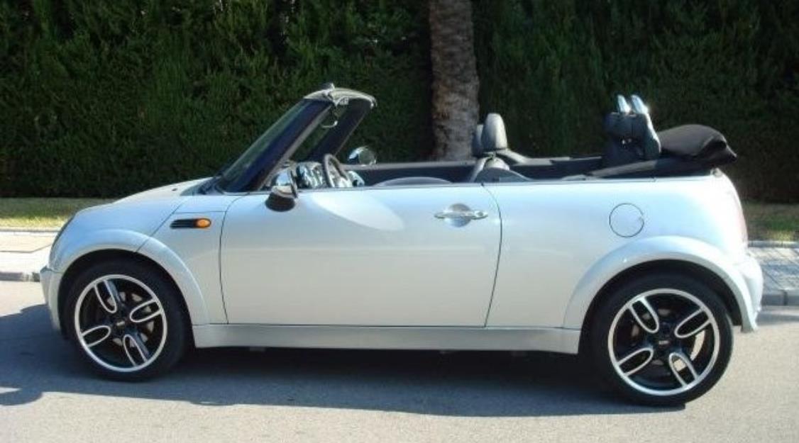 2004 Mini Cooper Cabrio 1.6 Plateado