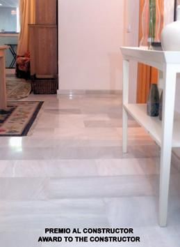 aqui marmol blanco macael 40x40x2 a 11.60 m2