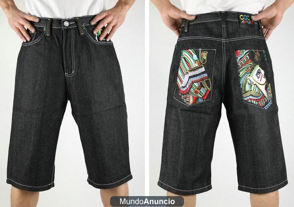 Jeans, pantalones, pantalones 7, azul, mientras € 23