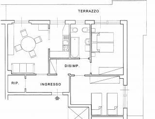 Apartamento : 2/7 personas - ventimiglia  liguria  italia