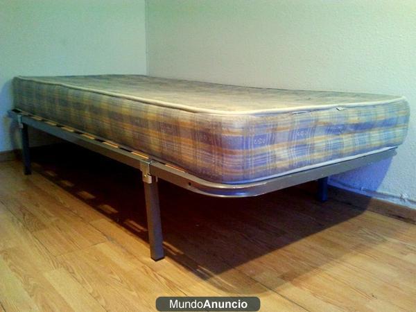 Vendo CAMA individual con COLCHÓN urgente!!!