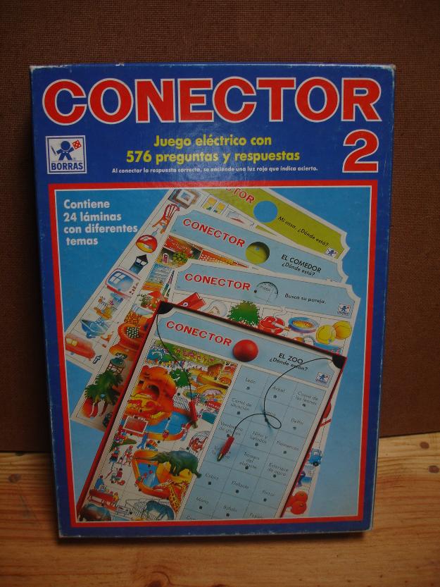 Juego de mesa conector 2 de borras de los años 50/60