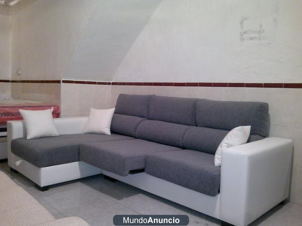 sofa cheslong nuevo a elegir color