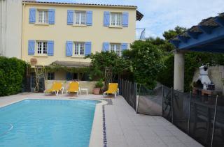 Villa : 15/15 personas - piscina - junto al mar - vistas a mar - saint pierre la mer  aude  languedoc-rosellon  francia