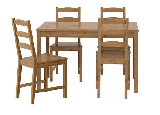 Comedor completo de madera - ikea