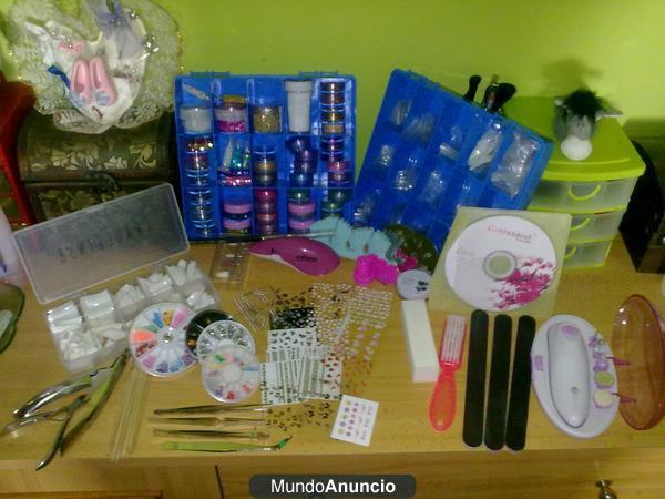 SE VENDE deco gel/acrilico y lamapara uv