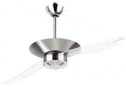 ItalExport Lux Ventilador con Luz 2 Aspas 127cm Gris - iLamparas.com