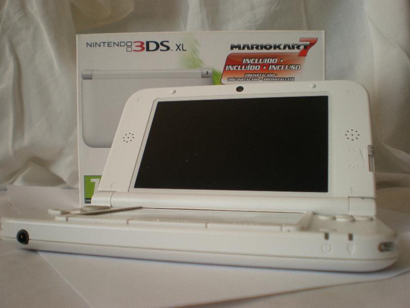 Vendo 3ds xl nueva blanca con juegos con juegos