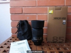 Vendo Objetivo Nikon Micro 85mm f/3.5G ED VR NUEVO - mejor precio | unprecio.es