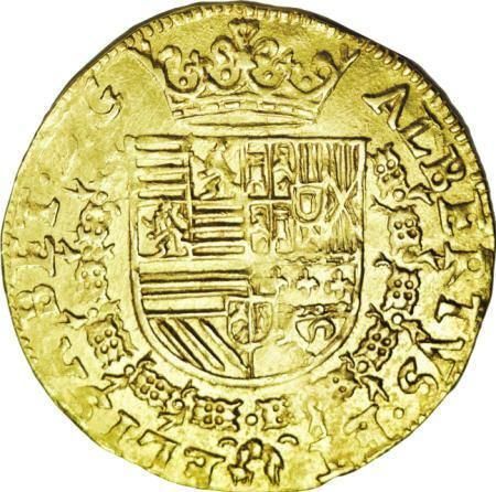 2 ALBERTIN CORONA 1601 GOLD TOURNAI SPANISH NETHERLANDS