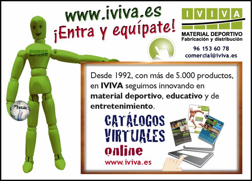 IVIVA. Material deportivo, educativo y entretenimiento.