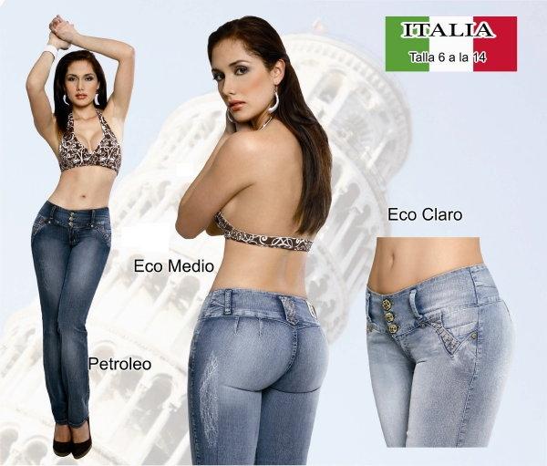 JEANS LEVANTACOLA Y BODYS REDUCTORES