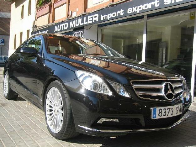 Mercedes e 350 cgi coupe todo incluido '09