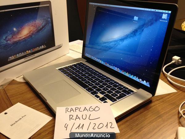 [VENDO] Apple Macbook Pro 15,4\