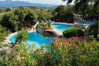 Bungalow : 2/4 personas - piscina - porto vecchio  corcega del sur  corcega  francia