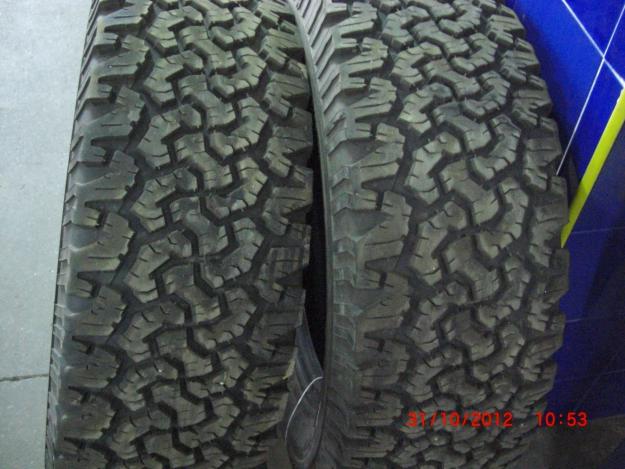 Neumaticos bf goodrich all terrain 265/65-r18 nuevos