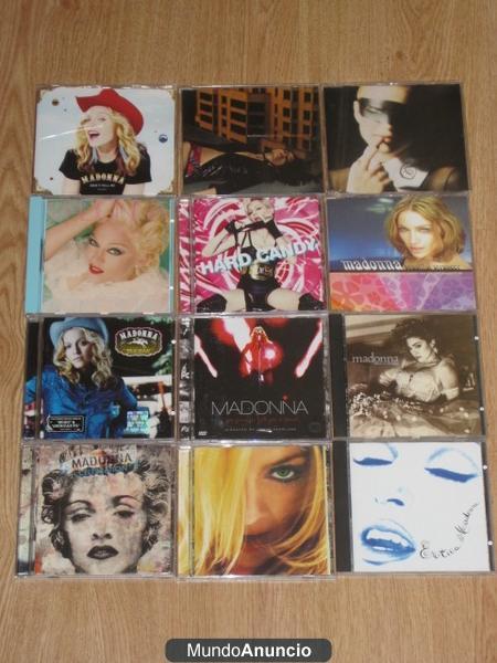 lote 12 cd\'s MADONNA muy buen precio