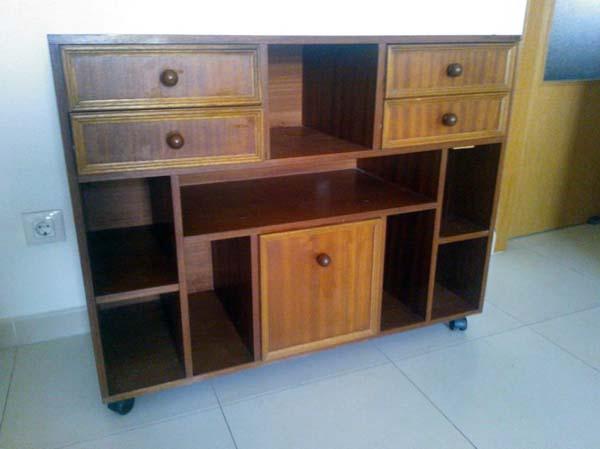 Mueble realizado a mano, multiusos